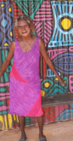 Lena Nyadbi painting