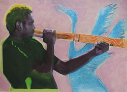 Image: Mulmulba Gurruwiwi, Ngarra (Me), photograph and linocut