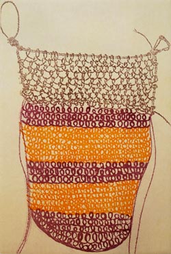 Anastasia Naiya Wilson Wargardi soft-ground etching, Durrmu Arts
