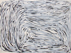 Ngipi Ward Tali acrylic on paper Kayili Artists Gibson Desert 2010