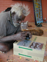 Paddy Japaljarri Sims from Yuendumu