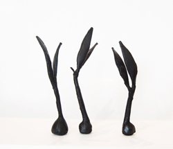Talitha Kennedy, Mangrove shoots, leather, thread & stuffing, 2011.