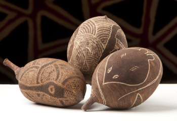 Carved Boab Nuts