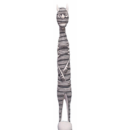 Nawurapu Wunungmurra, Mokuy, carving & ochre, 80 cm $1100